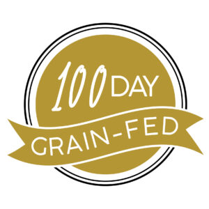100 Day Grainfed Logo (Gold)