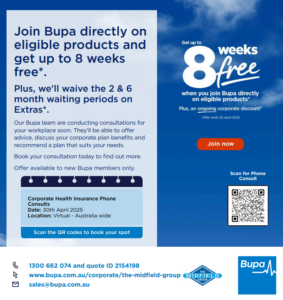 BUPA DEAL