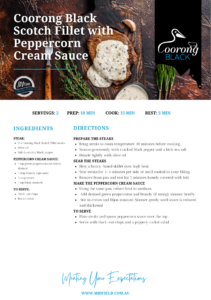 Coorong Black Recipe Cards 3